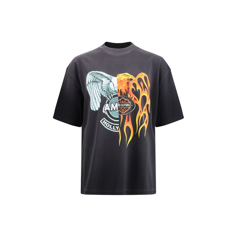 Amiri Black Cotton T-Shirt | Regal Royce