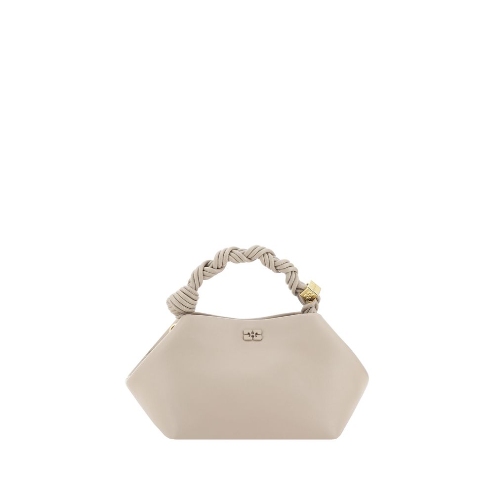 Ganni White Calf Leather Bos Taurus Handbag | Regal Royce