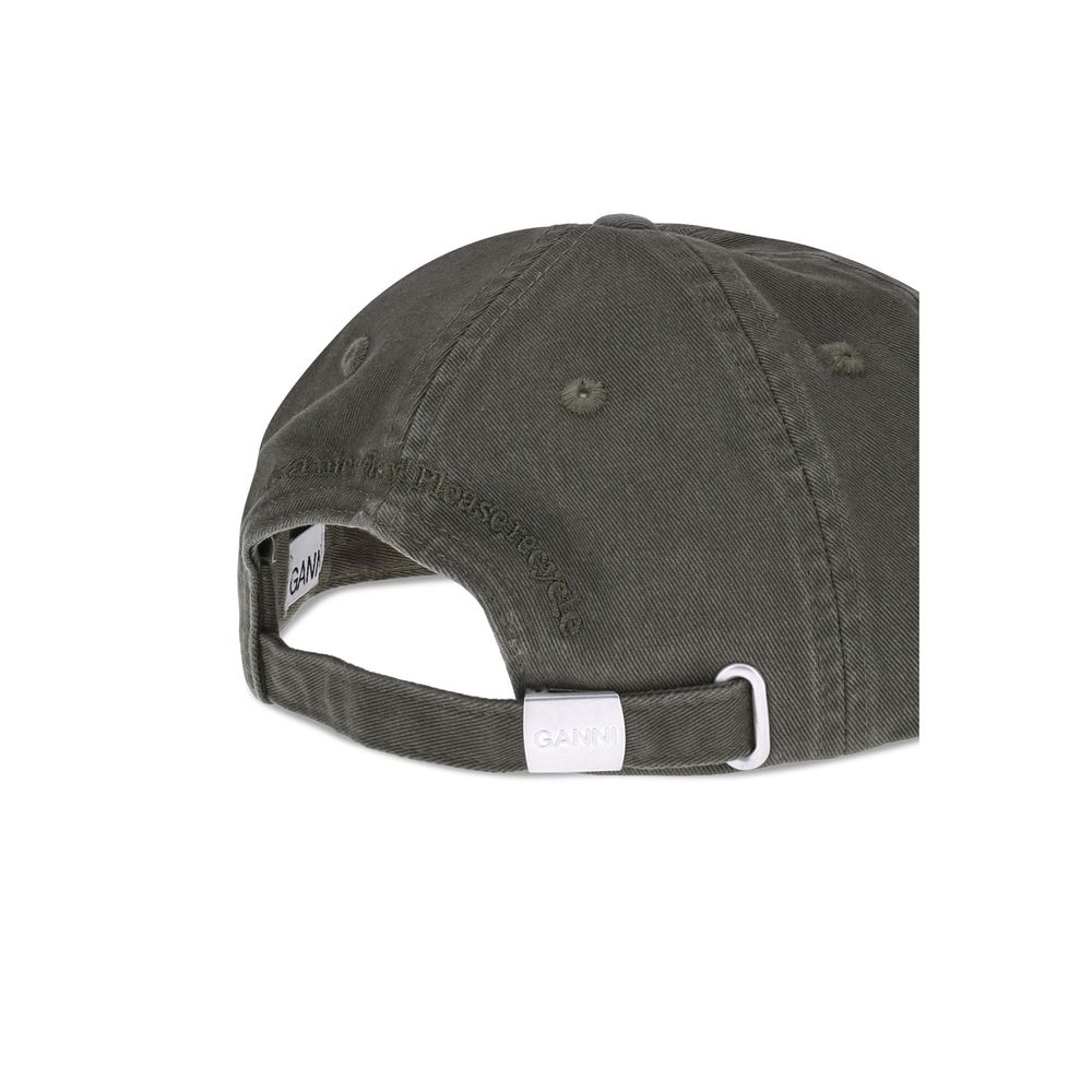 Ganni Bicolor Cotton Cap (Baseball Hat) | Regal Royce