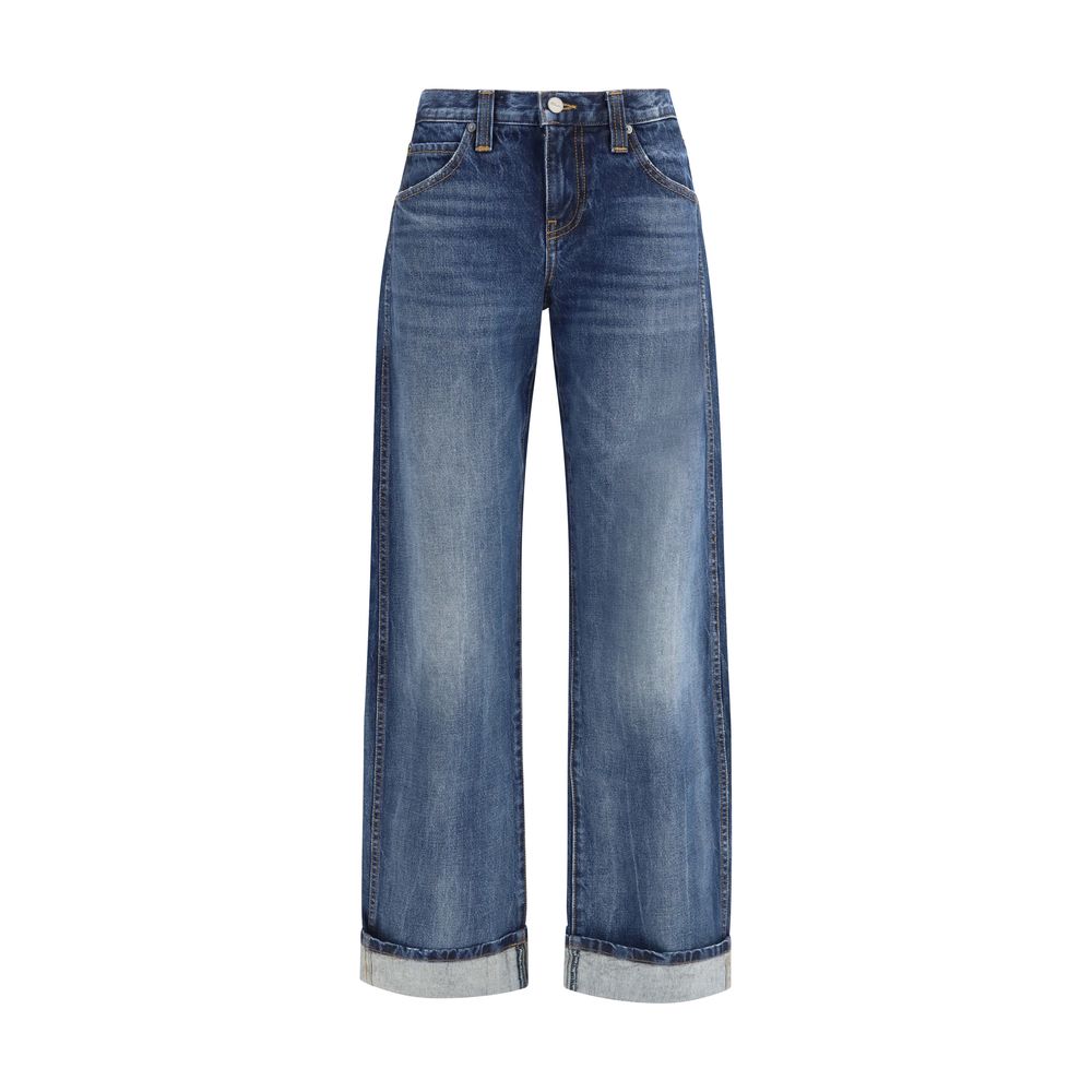 Khaite Blue Cotton Jeans Denim | Regal Royce