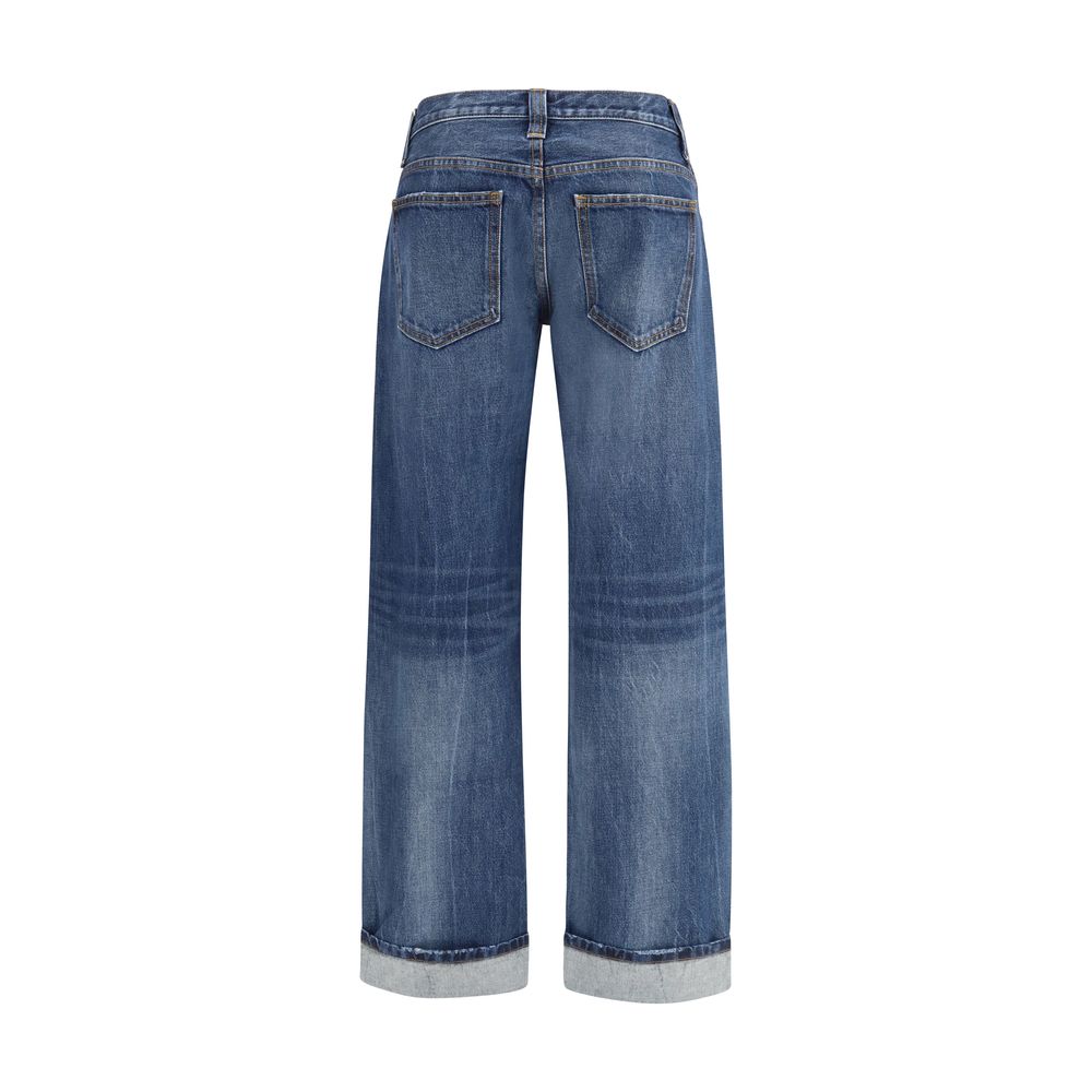Khaite Blue Cotton Jeans Denim | Regal Royce