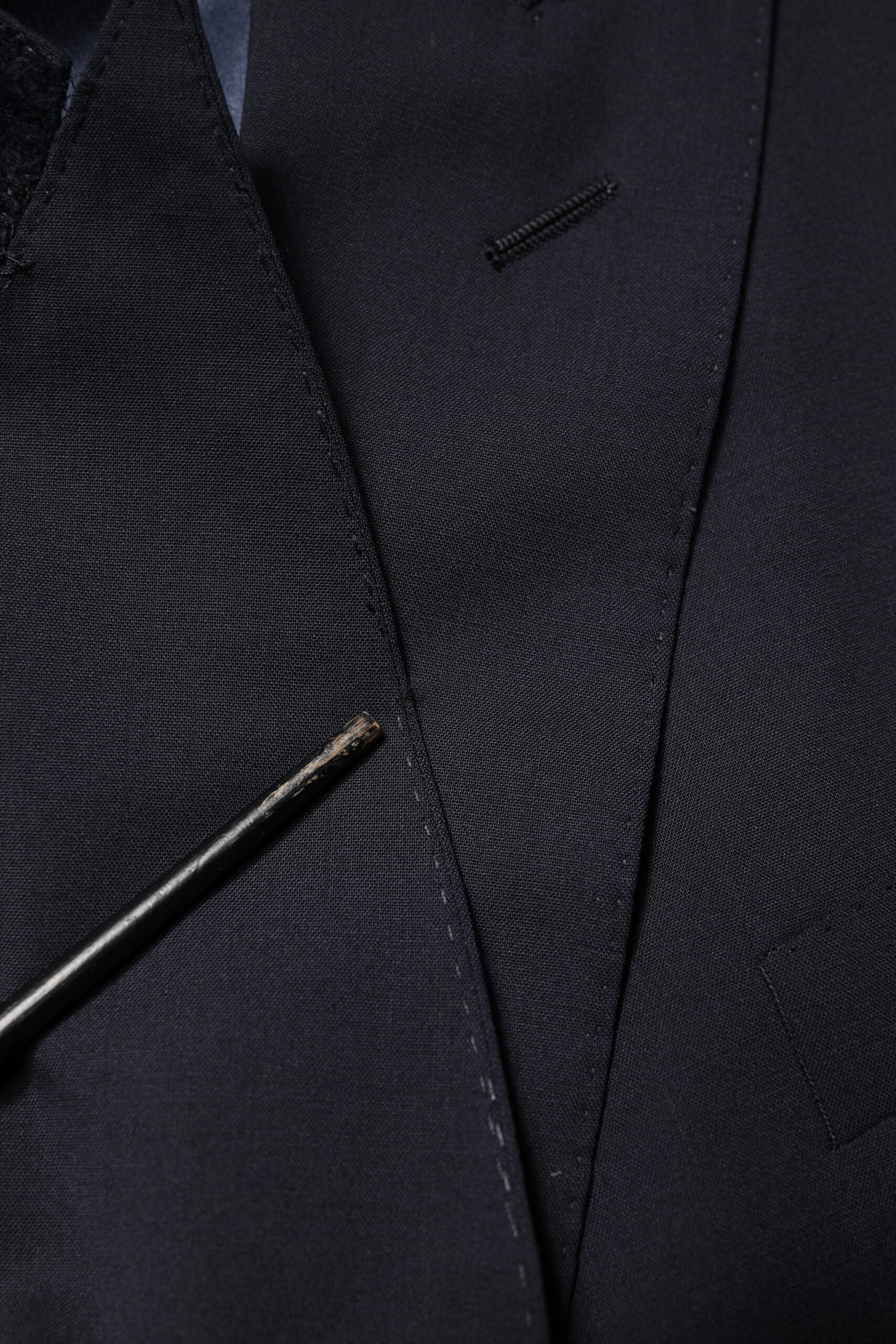 Dolce & Gabbana Blue Wool Double Breasted 2 Piece Men Suit | Regal Royce