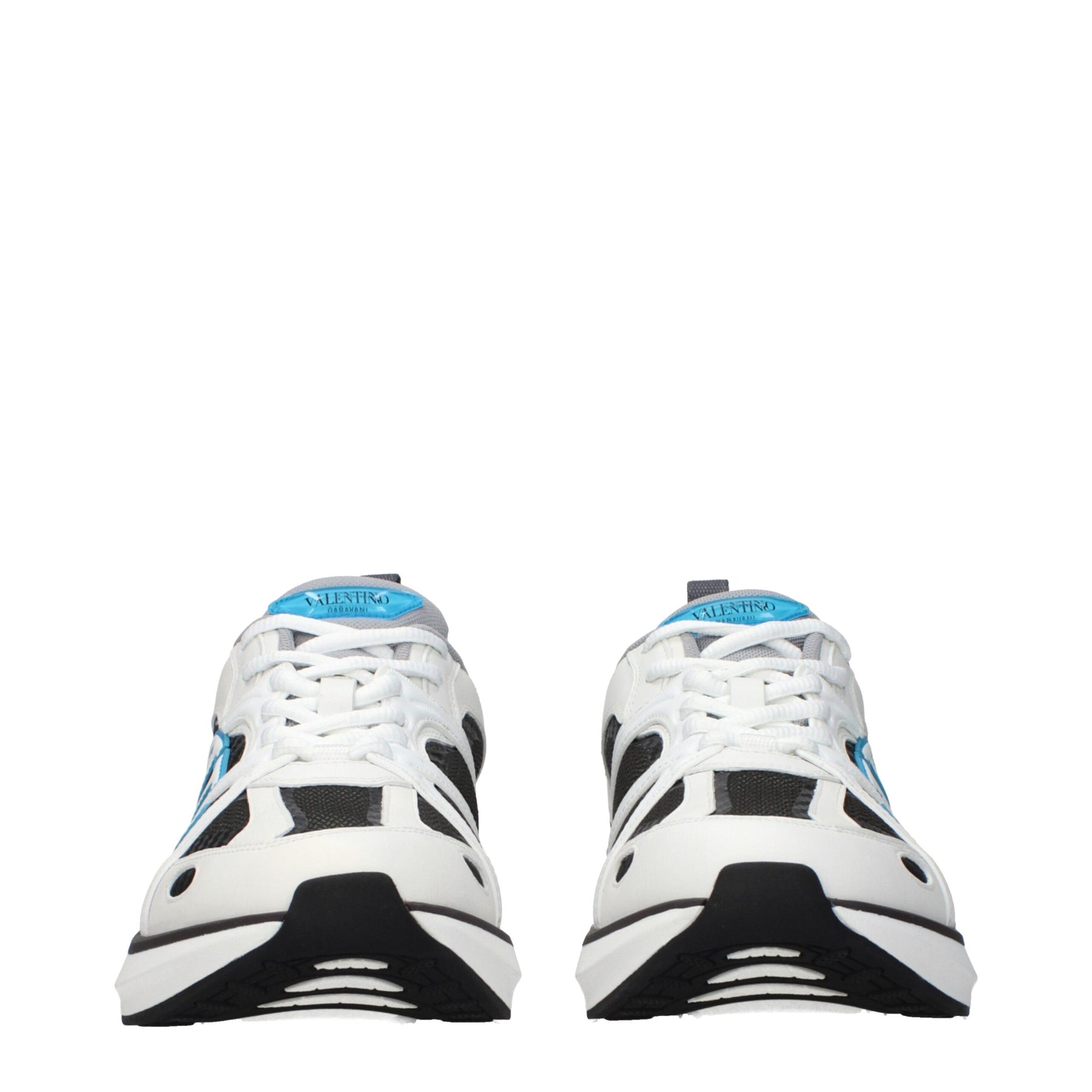 Valentino Garavani White Fabric Athletic Sneakers | Regal Royce