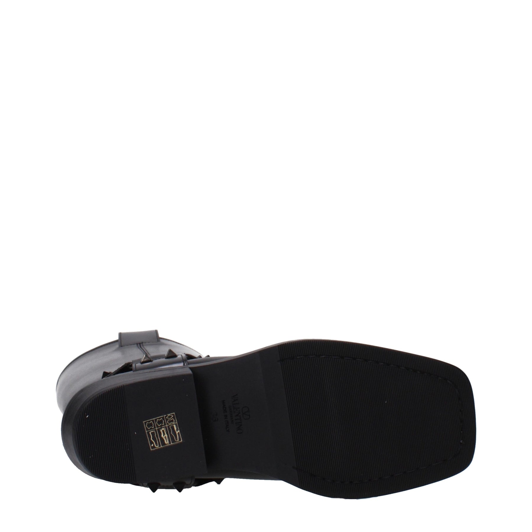 Valentino Garavani Black Leather Boots | Regal Royce