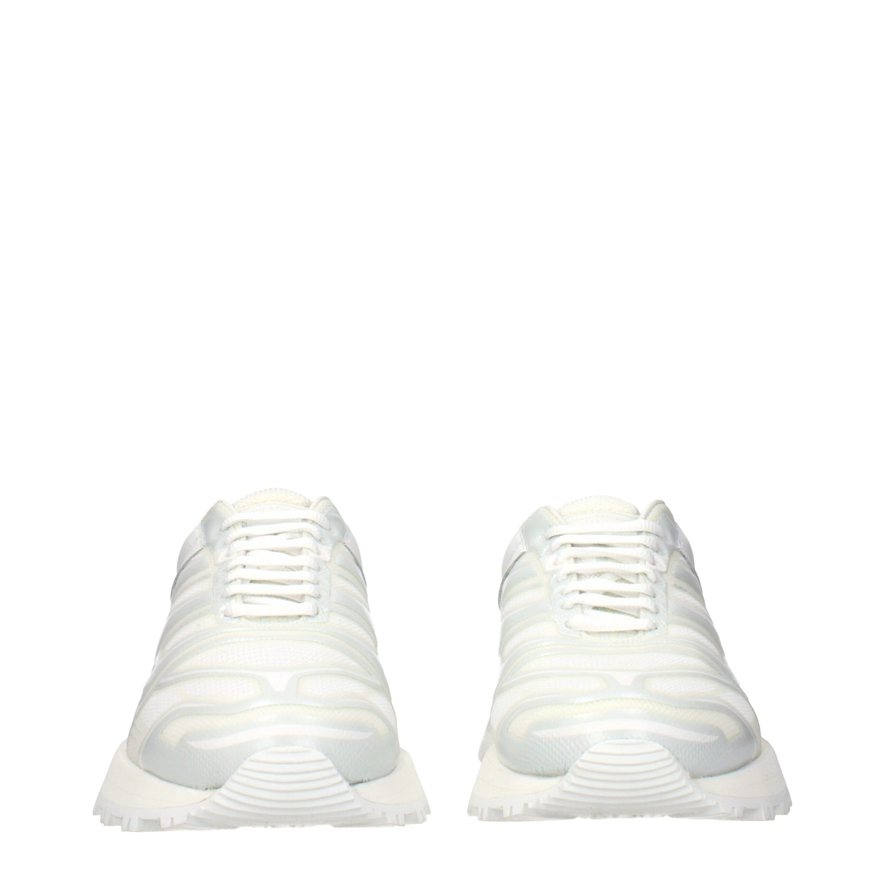 Maison Margiela White Fabric Athletic Sneakers | Regal Royce