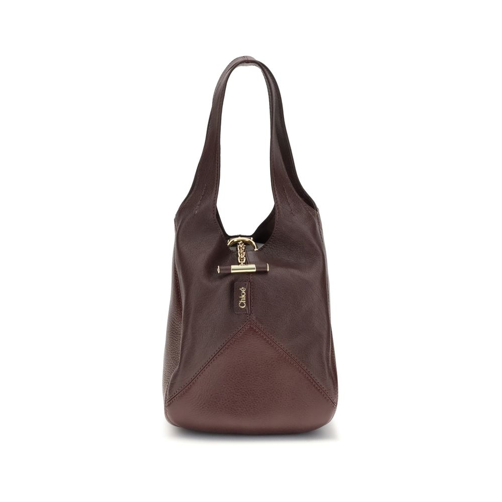 Chloé Brown Calf Leather Bos Taurus Shoulder Bag