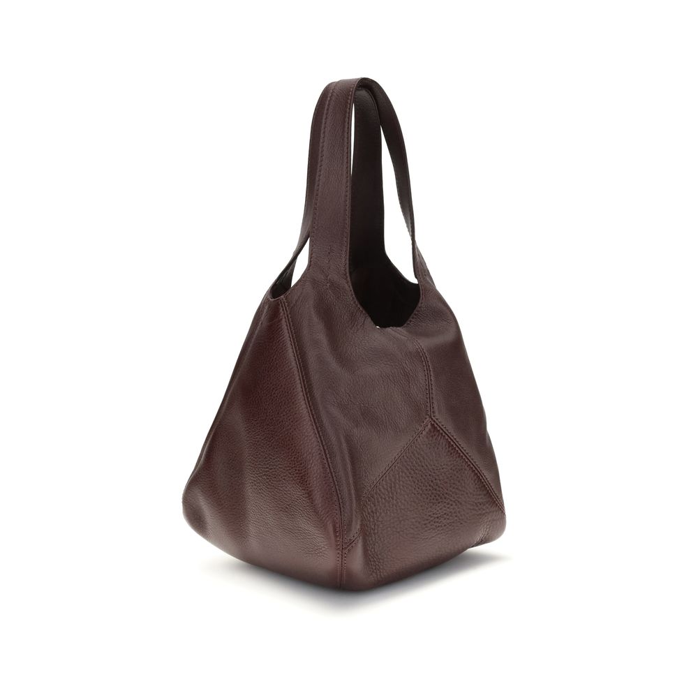 Chloé Brown Calf Leather Bos Taurus Shoulder Bag