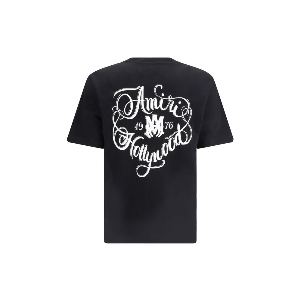 Amiri Black Cotton T-Shirt | Regal Royce