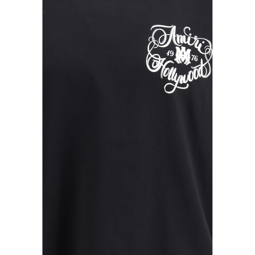Amiri Black Cotton T-Shirt | Regal Royce