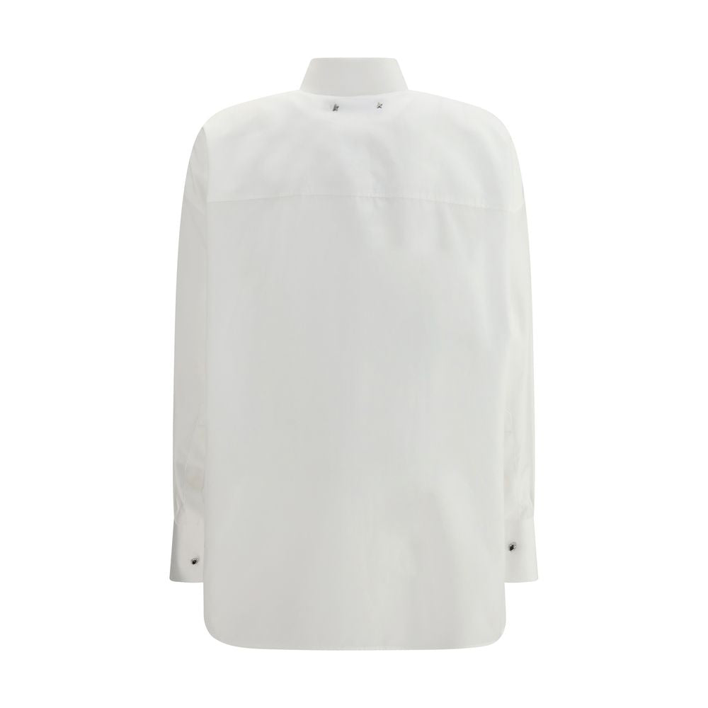 Golden Goose White Cotton Dress Shirt | Regal Royce