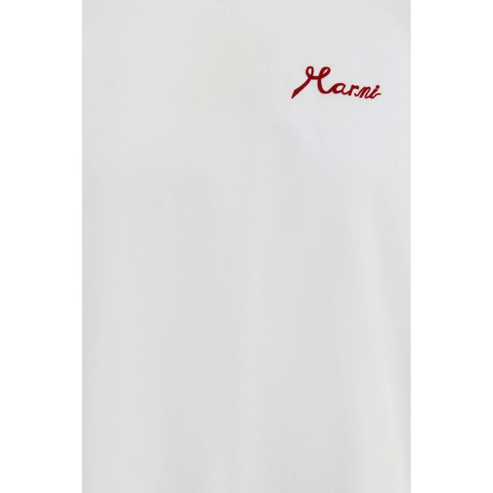 Marni White Cotton T-Shirt | Regal Royce
