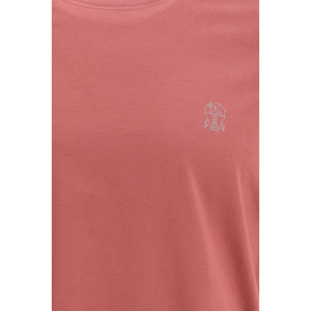 Brunello Cucinelli Multicolor Cotton Long Sleeve T-Shirt | Regal Royce