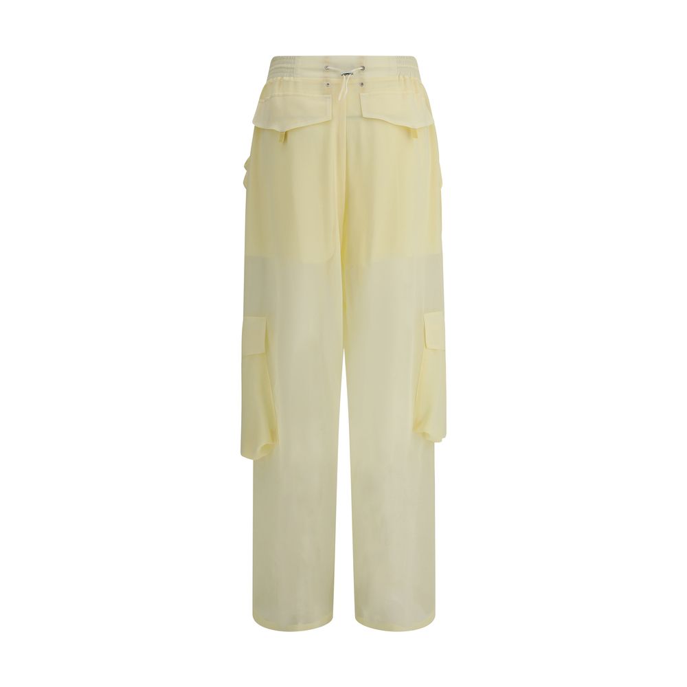 PINKO Bicolor Polyester Cargo Pants | Regal Royce