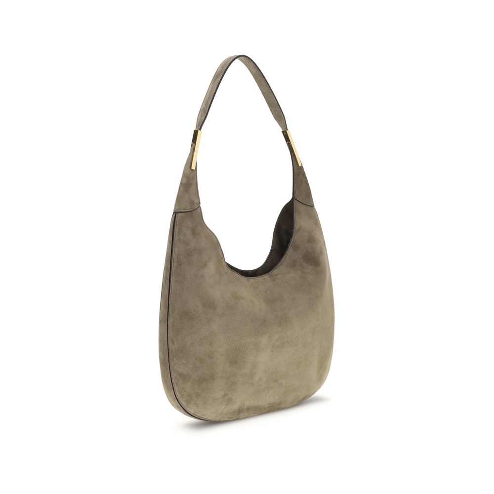 Savette Beige Calf Leather Bos Taurus Shoulder Bag | Regal Royce