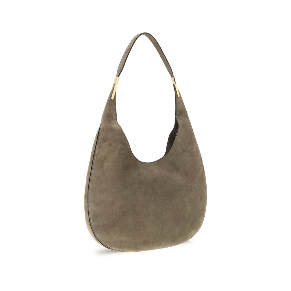 Savette Beige Calf Leather Bos Taurus Shoulder Bag | Regal Royce