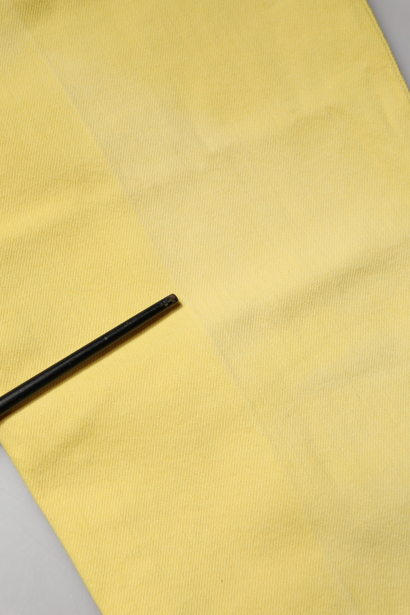 Nine In The Morning Yellow Tapered Mid Waist Denim Trouser Jeans | Regal Royce