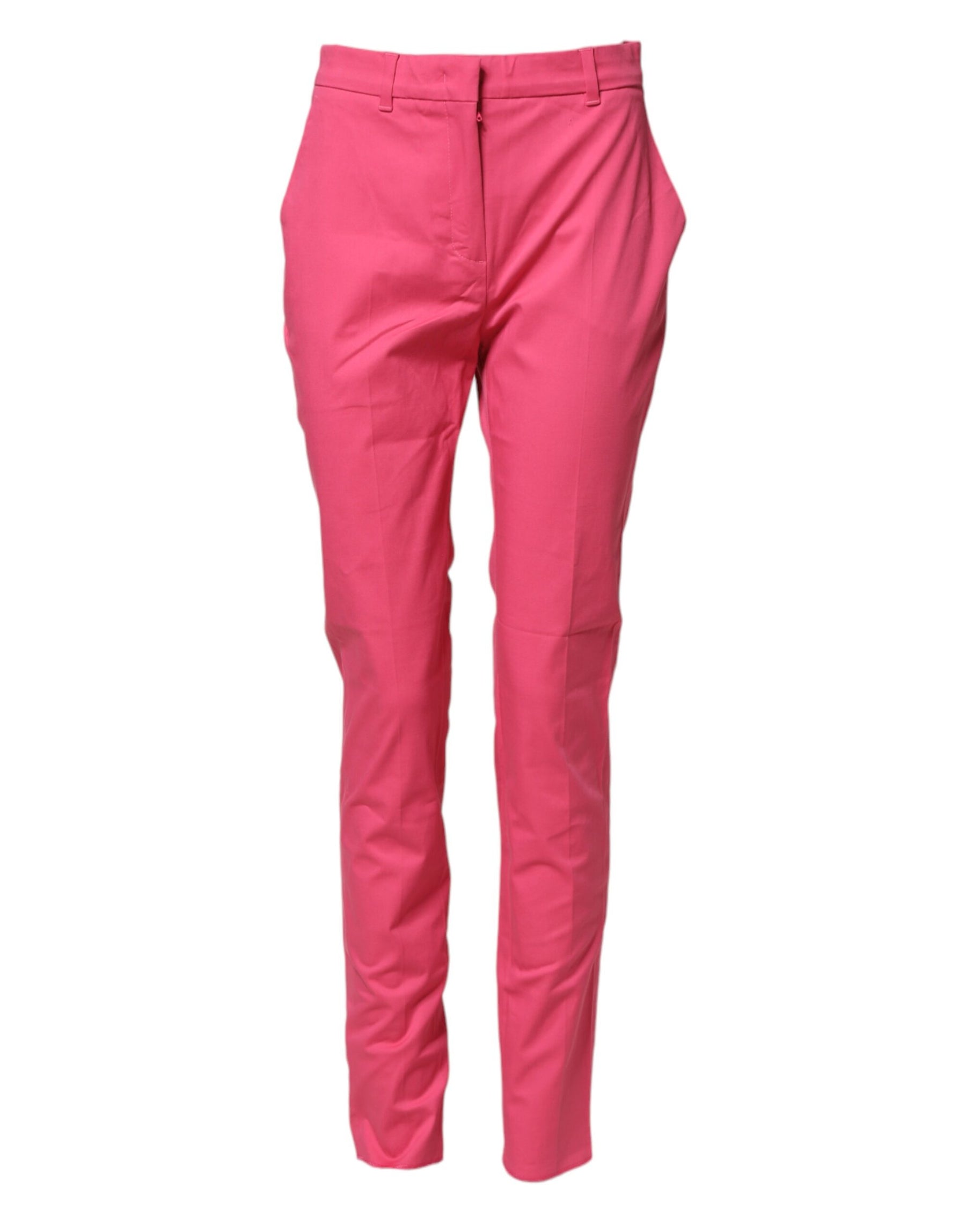 Max Mara Pink Skinny High Waist Chino Trouser Pants | Regal Royce