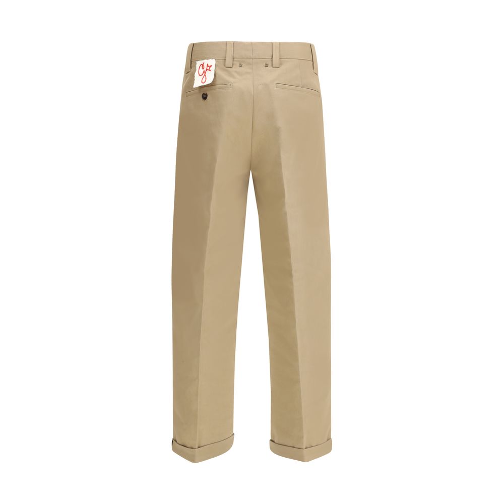 Golden Goose Bicolor Cotton Chino Pants | Regal Royce