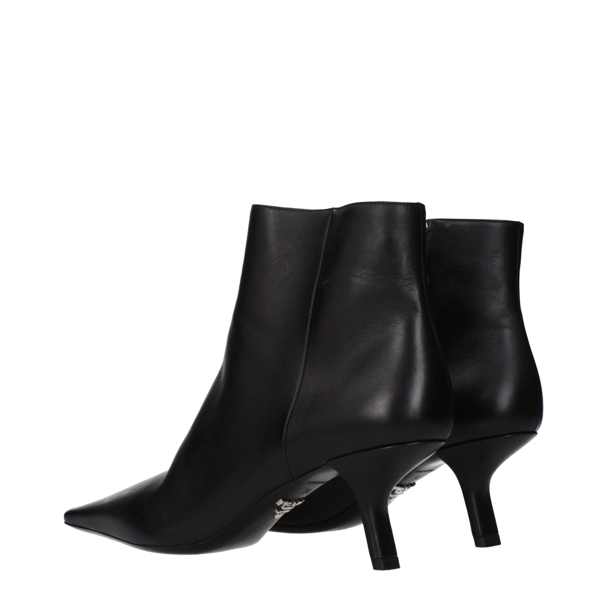 Prada Black Leather Ankle Boots | Regal Royce