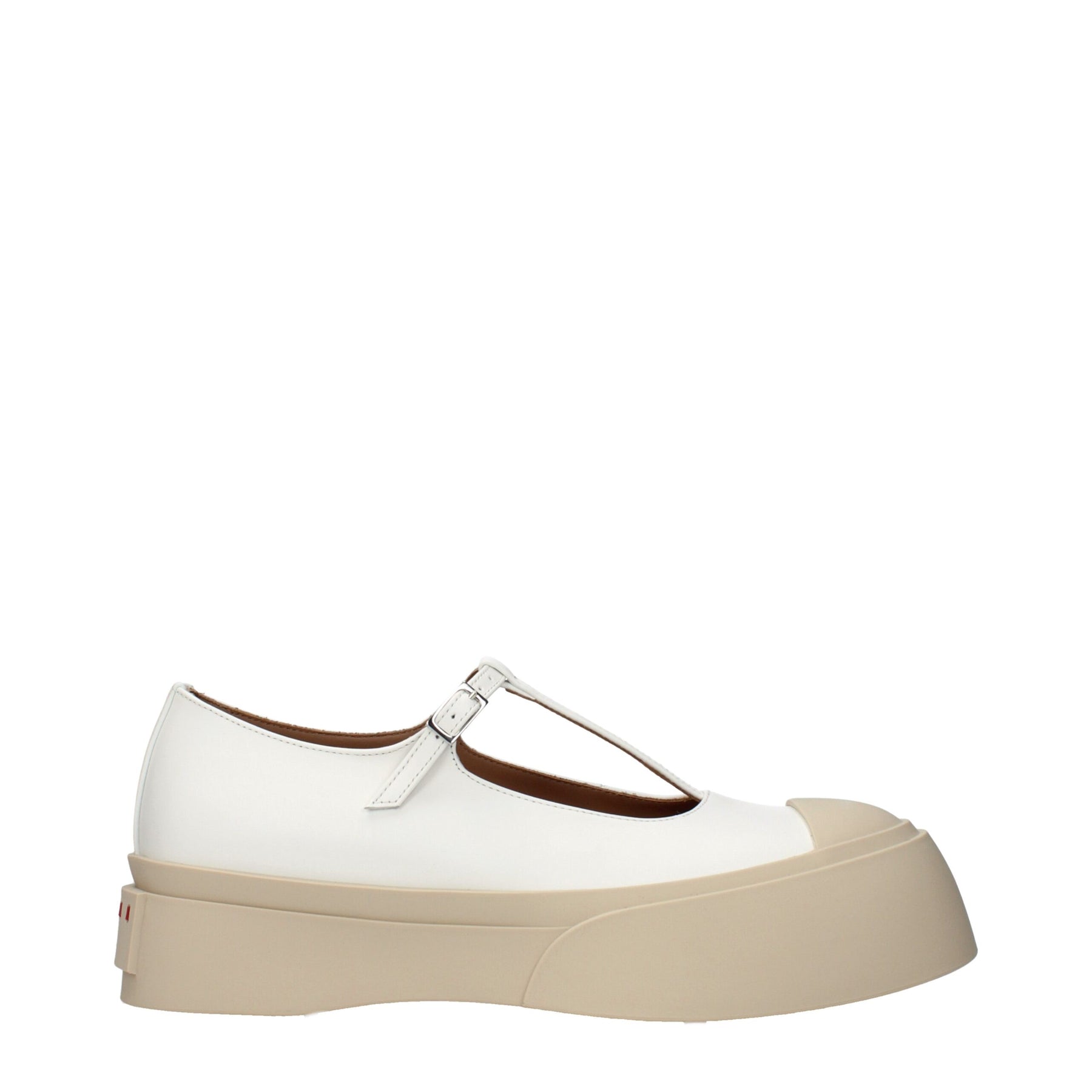 Marni White Leather Slip-On Loafers | Regal Royce