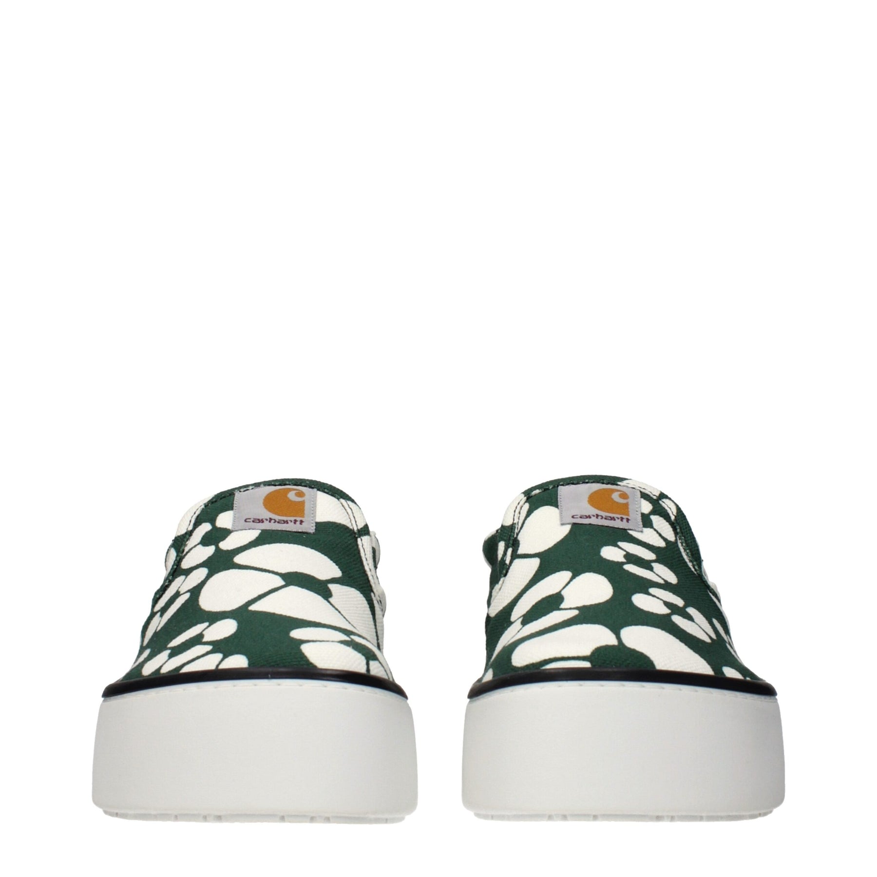 Marni Green Fabric Slip-On Loafers | Regal Royce