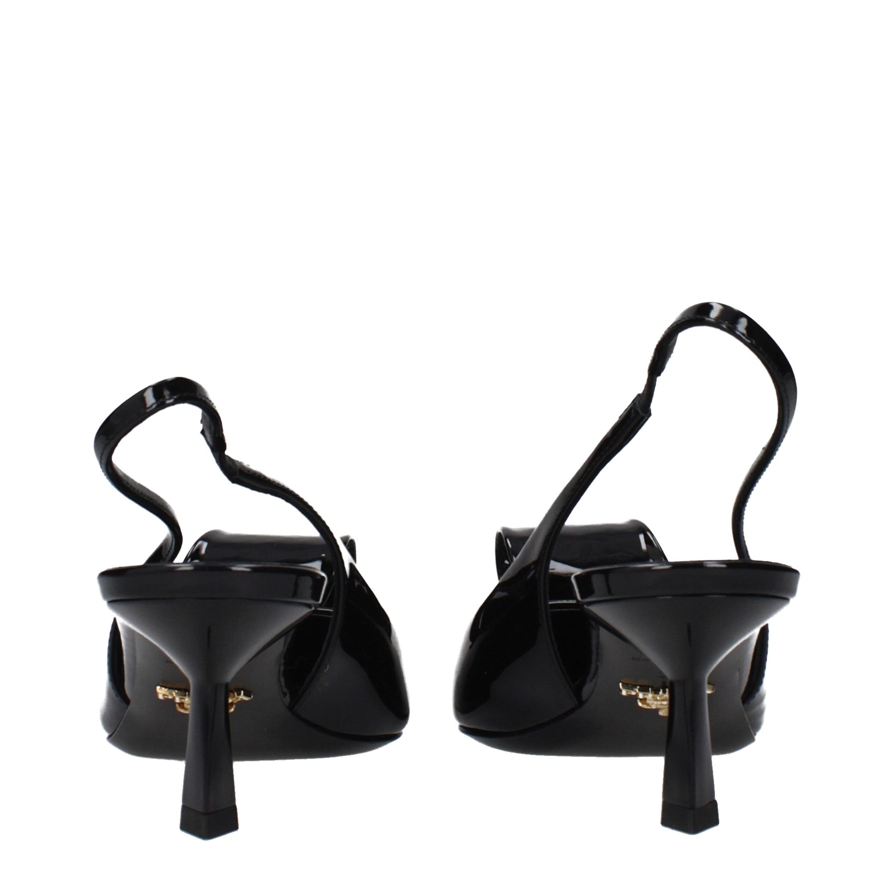 Prada Black Leather Stiletto Heel Sandals | Regal Royce