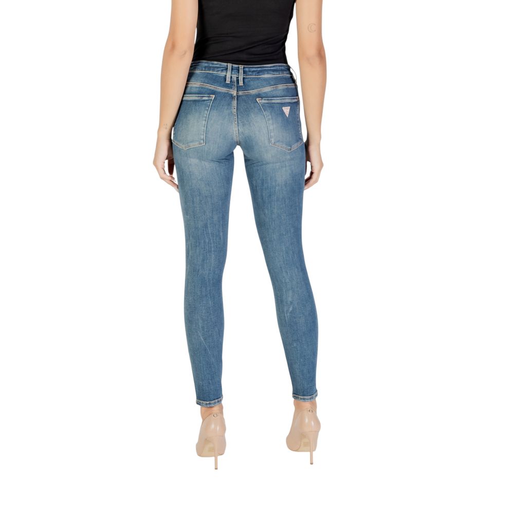Guess Blue Cotton Skinny Jeans | Regal Royce