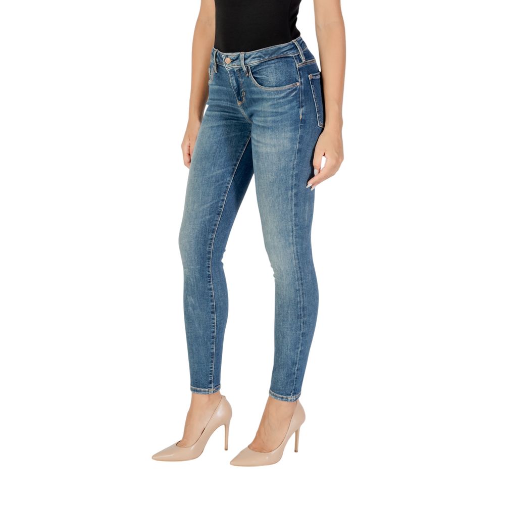 Guess Blue Cotton Skinny Jeans | Regal Royce