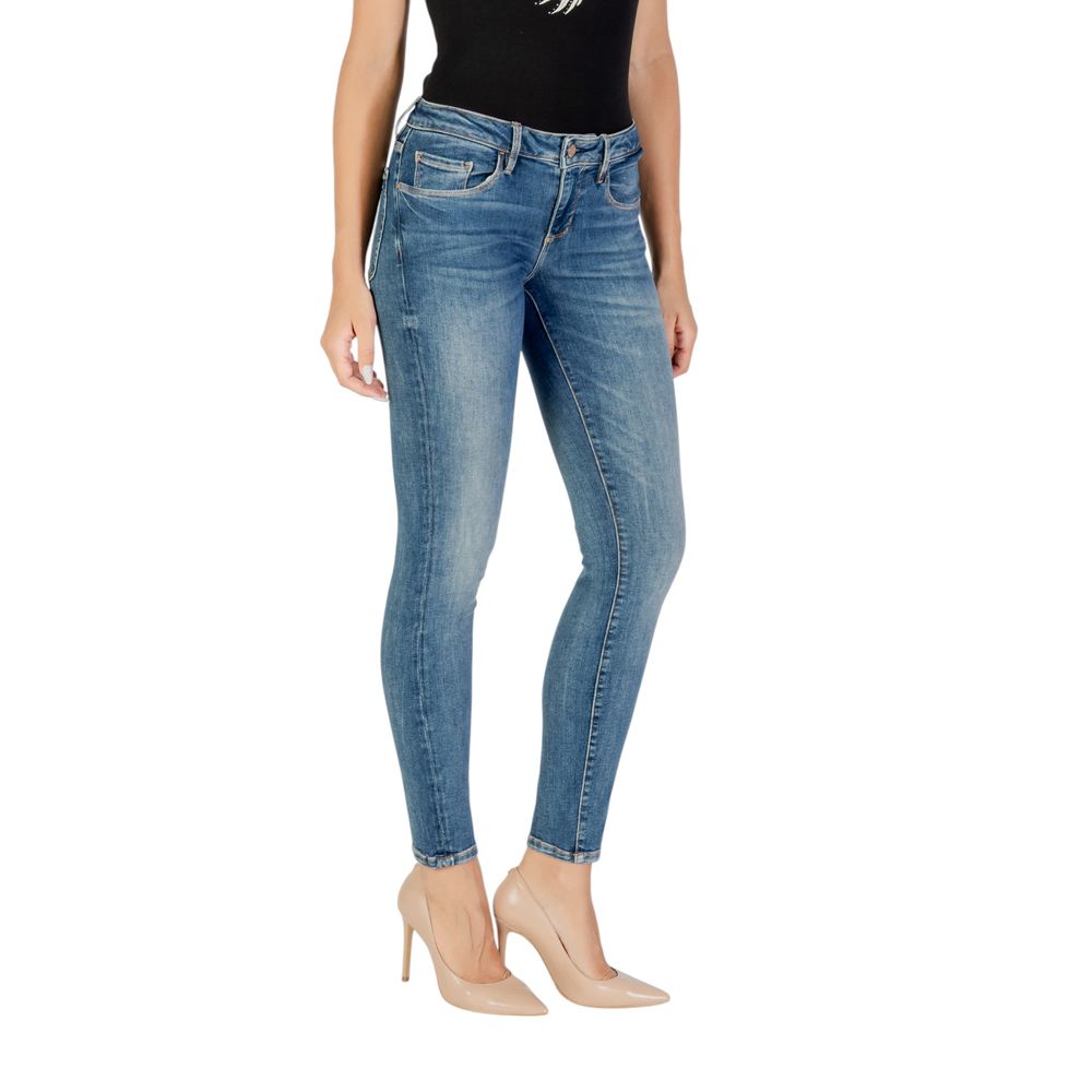 Guess Blue Cotton Skinny Jeans | Regal Royce