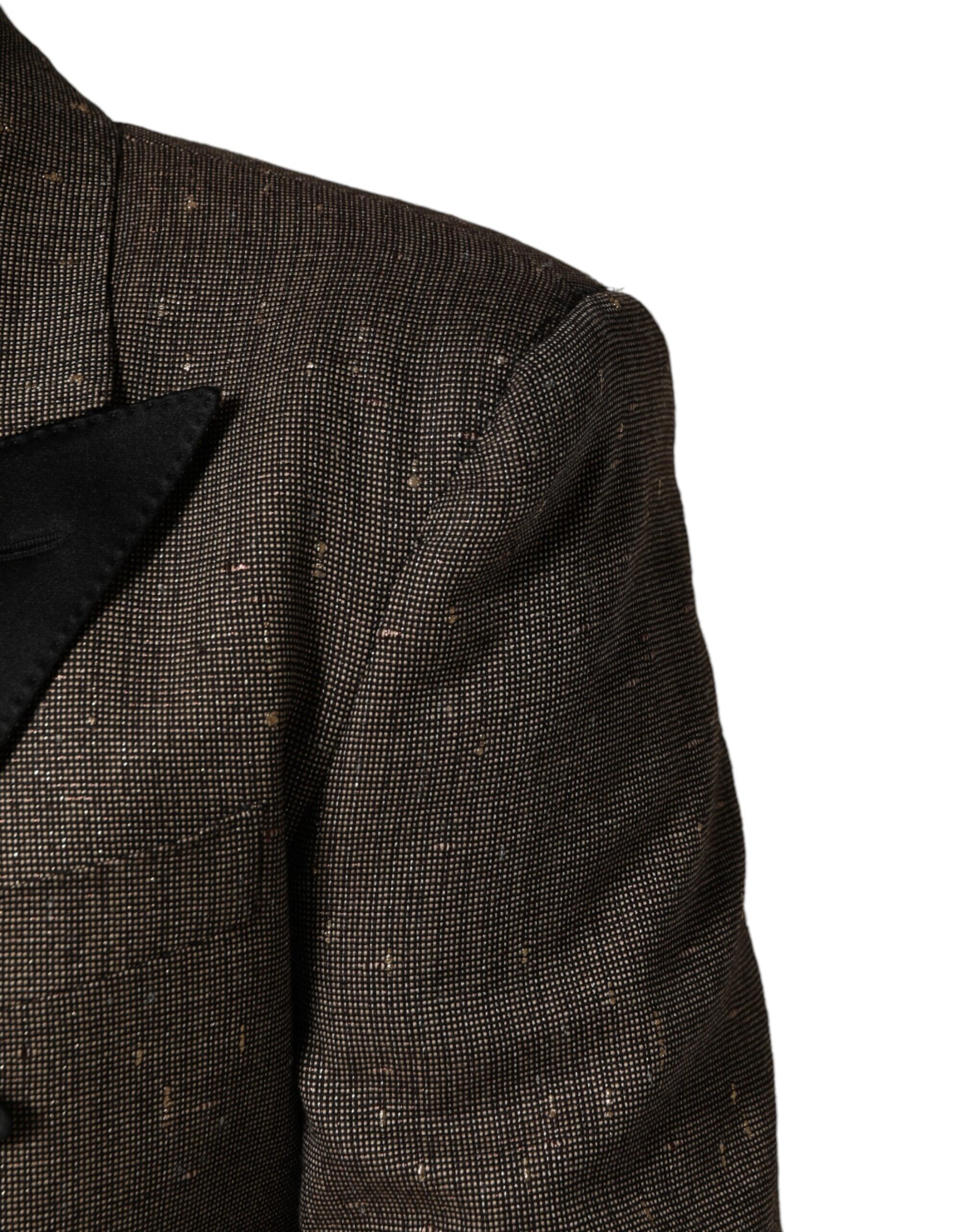 Dolce & Gabbana Gray Double Breasted 2 Button Jacket Blazer | Regal Royce