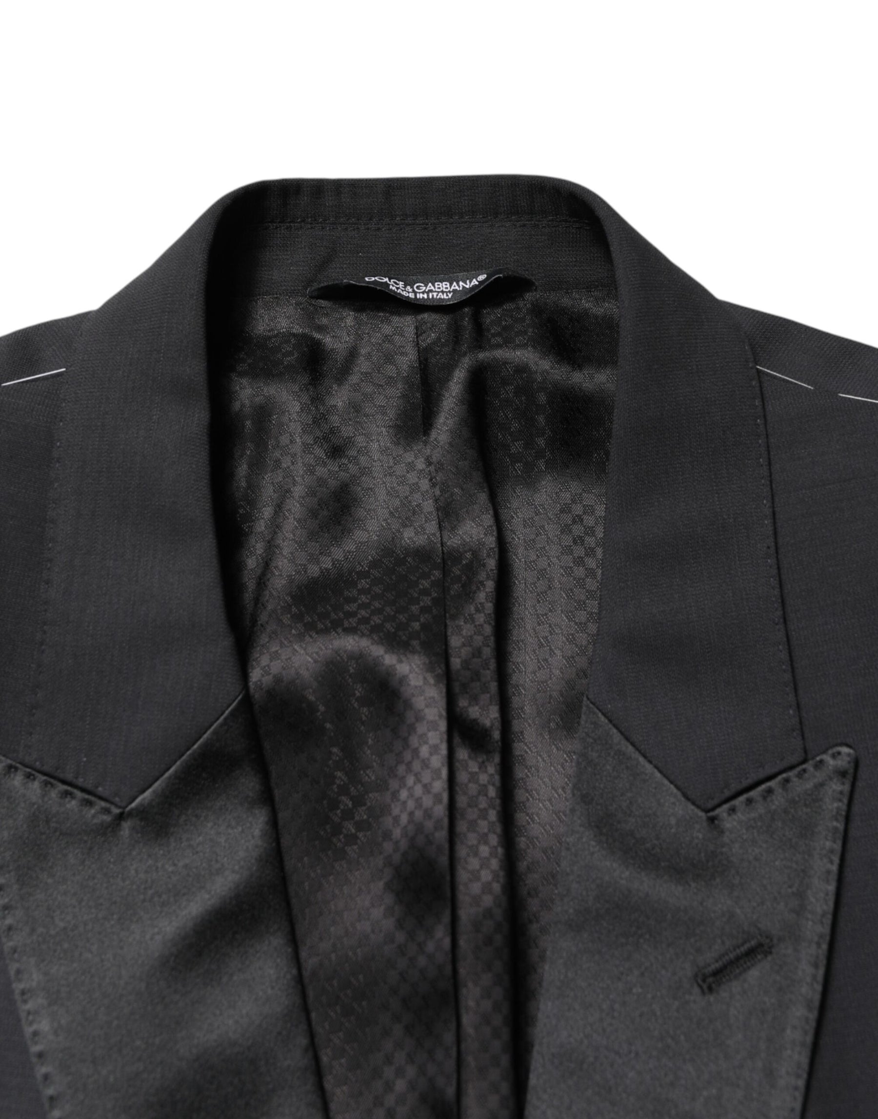 Dolce & Gabbana Black MARTINI Single Breasted Jacket Blazer | Regal Royce