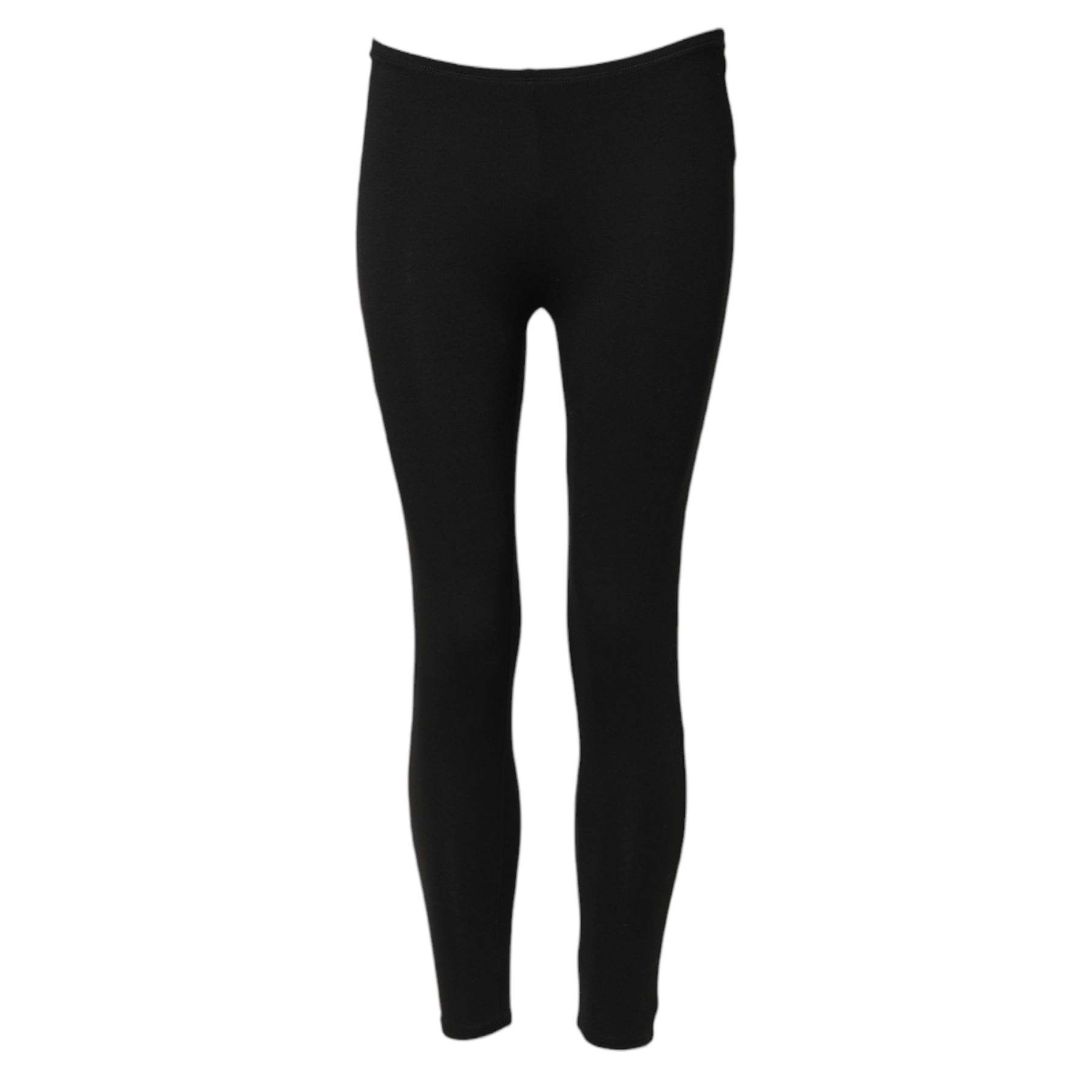 Alpha Massimo Rebecchi Black Skinny Mid Waist Leggings Cropped Trouser Pants | Regal Royce