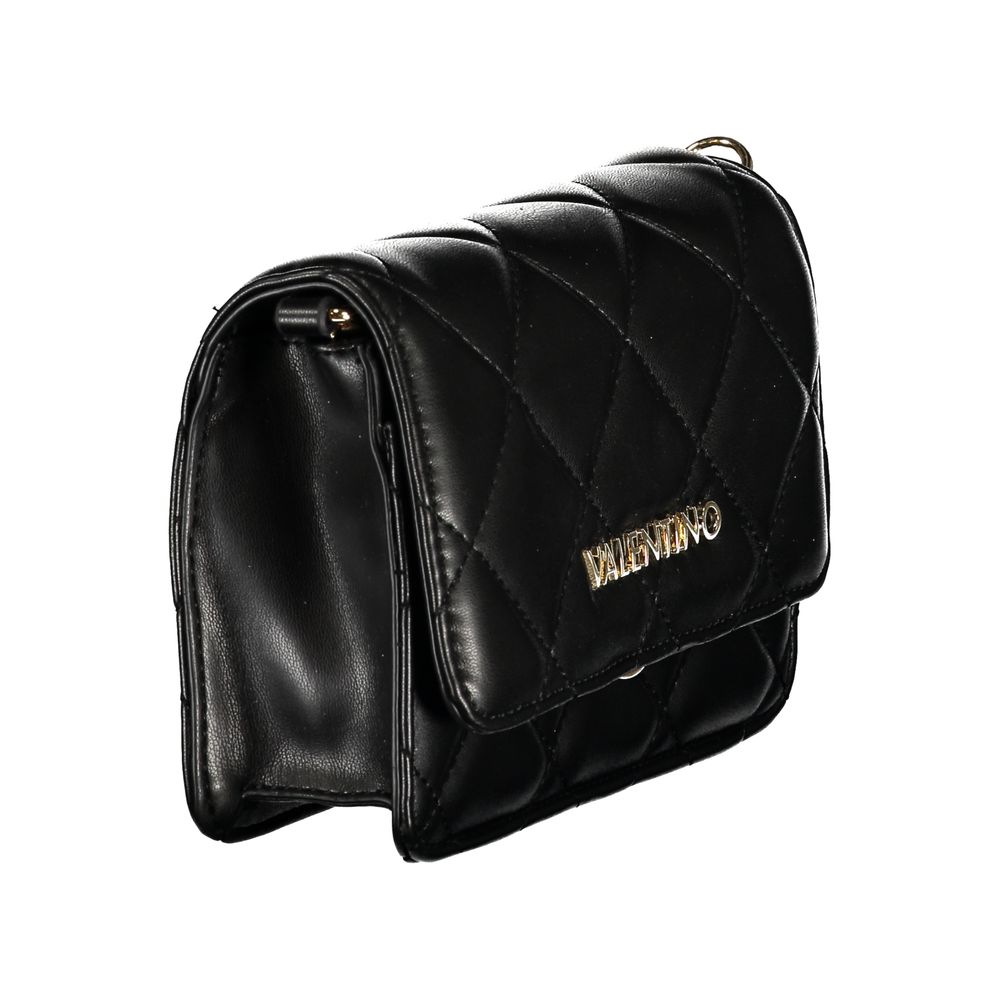 Mario Valentino Nero Poliuretano Women Handbag | Regal Royce