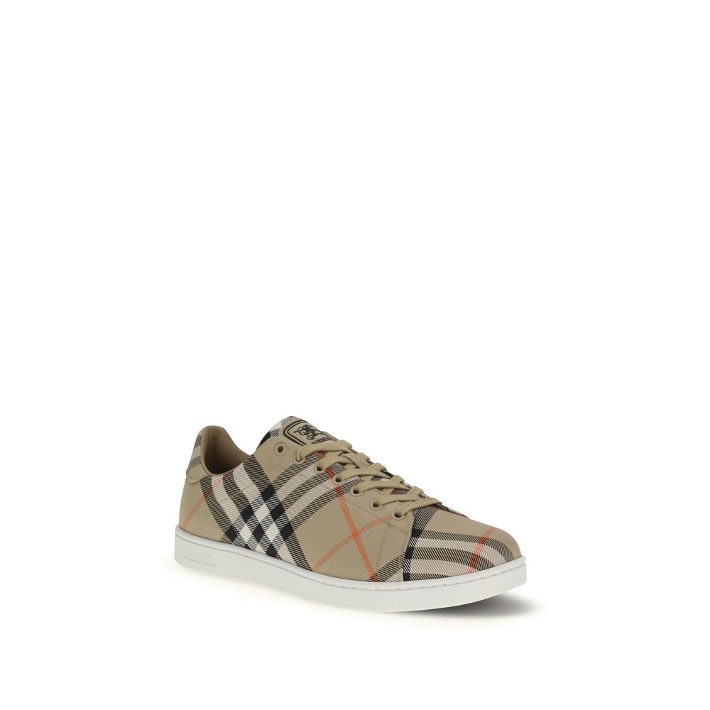 Burberry Multicolor Calf Leather Bos Taurus Low Top Sneakers | Regal Royce