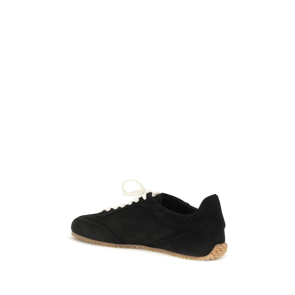 Axel Arigato Black Calf Leather Bos Taurus Low Top Sneakers | Regal Royce