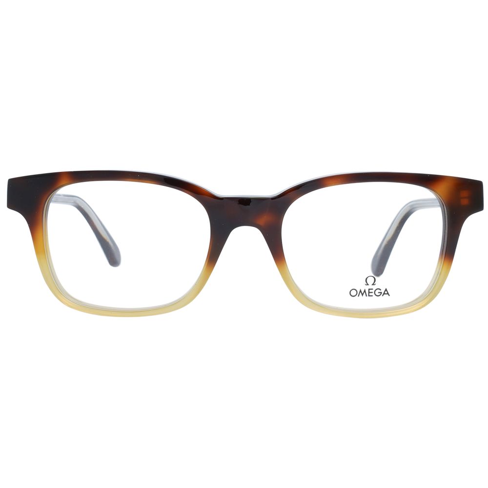 Omega Brown Plastic Glasses (Frames) | Regal Royce