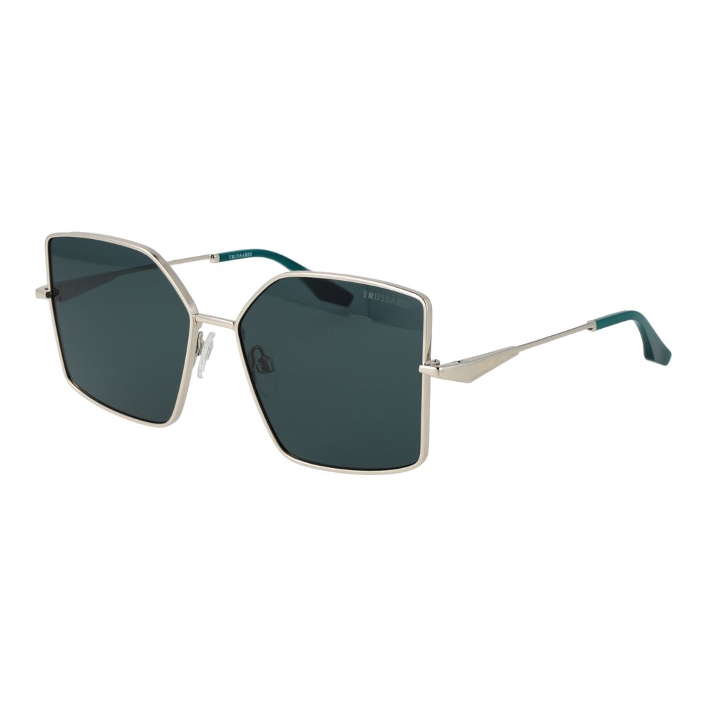 Trussardi Silver Metal Sunglasses | Regal Royce