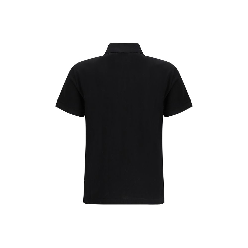 Fendi Black Cotton Polo Shirt | Regal Royce