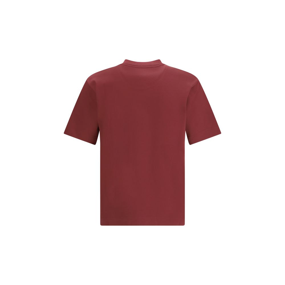 Fendi Bordeaux Cotton T-Shirt | Regal Royce
