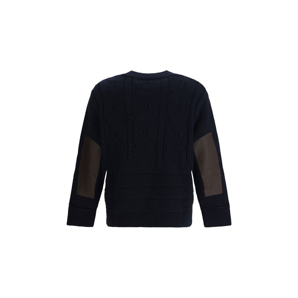 Namacheko Blue Wool Sweatshirt | Regal Royce