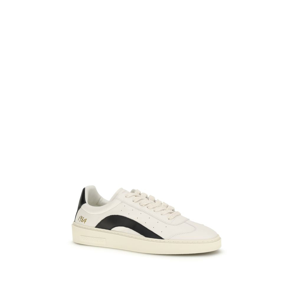 Dsquared² Multicolor Calf Leather Bos Taurus Low Top Sneakers | Regal Royce