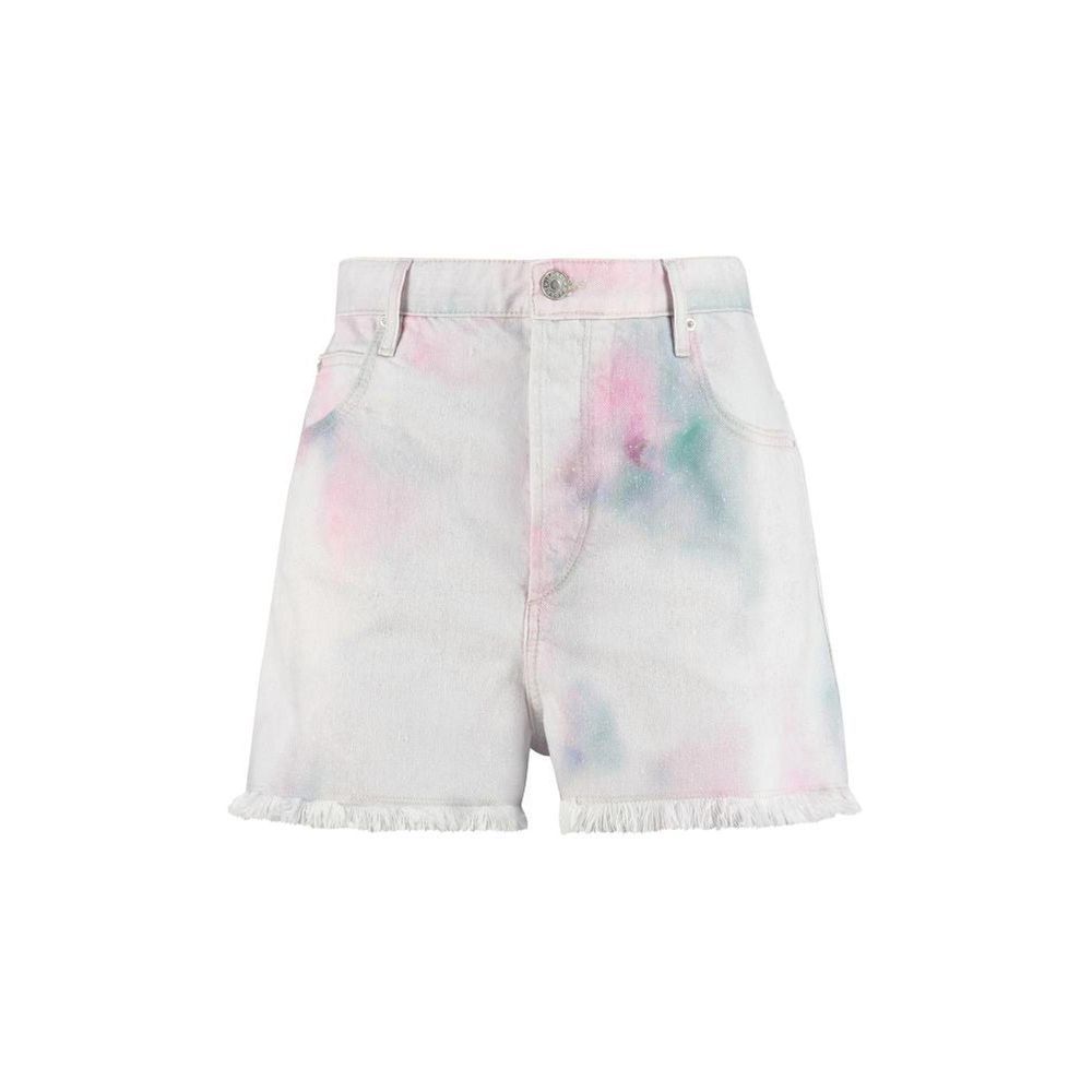 Isabel Marant Multicolor Denim Shorts | Regal Royce