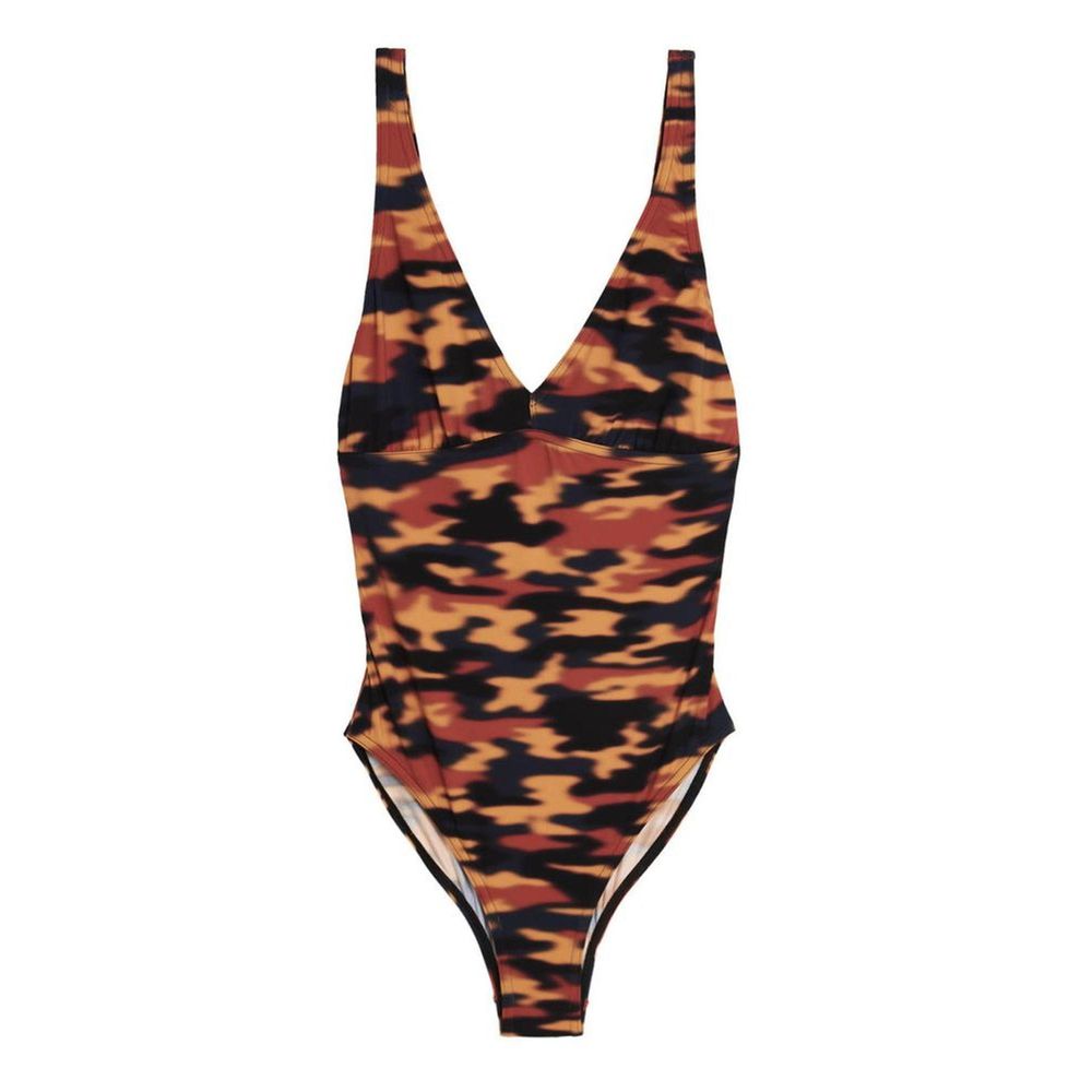 Dries Van Noten Multicolor Polyester One-Piece Swimsuit | Regal Royce