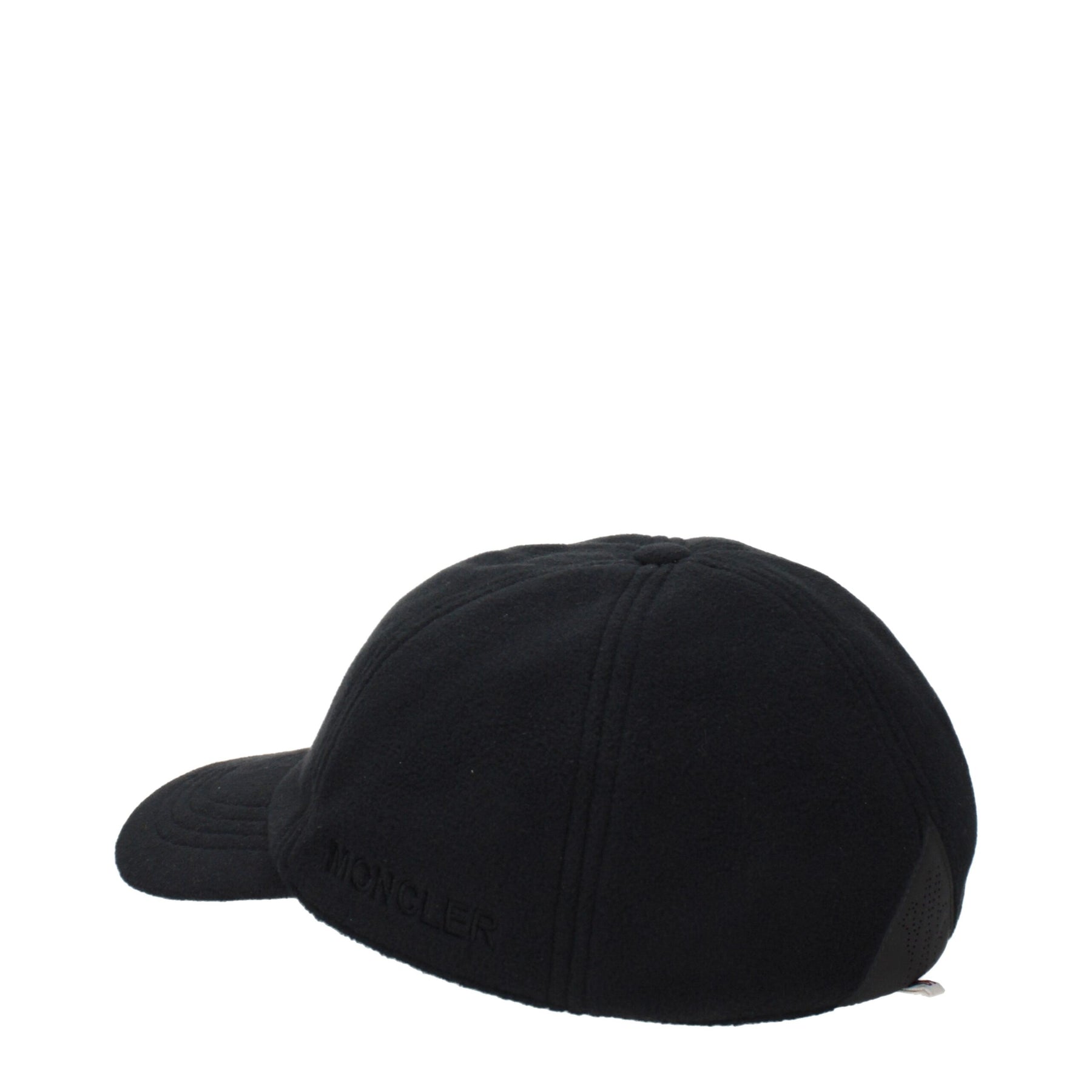 Moncler Black Polyester Cap (Baseball Hat) | Regal Royce