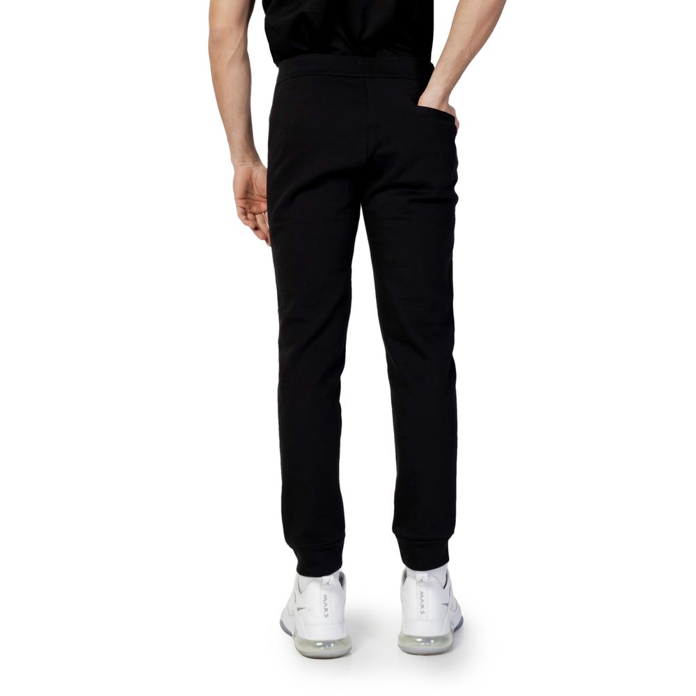 Armani Exchange Black Cotton Joggers (Workout Pants) | Regal Royce