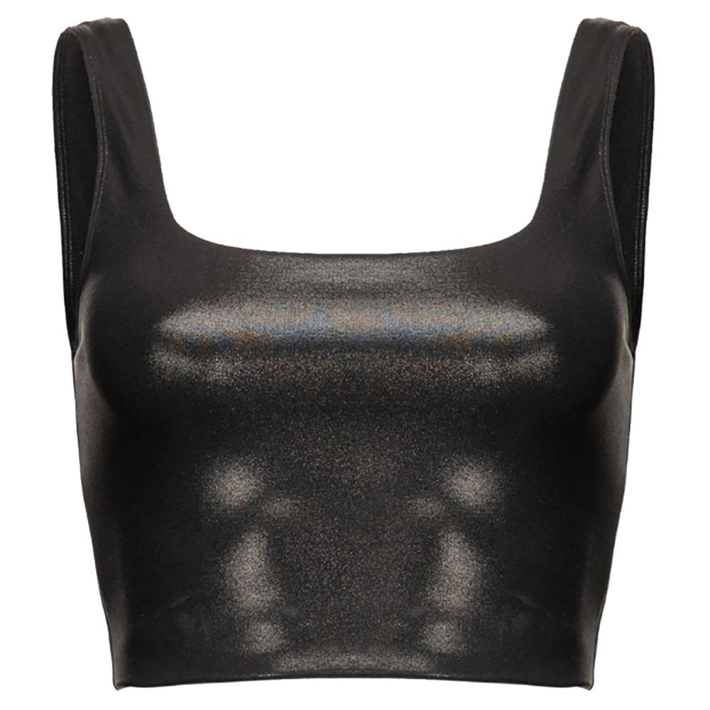 PINKO Black Nylon Tank Tops | Regal Royce