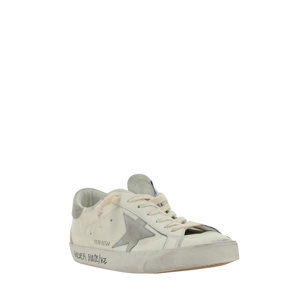 Golden Goose White Rubber Low Top Sneakers | Regal Royce
