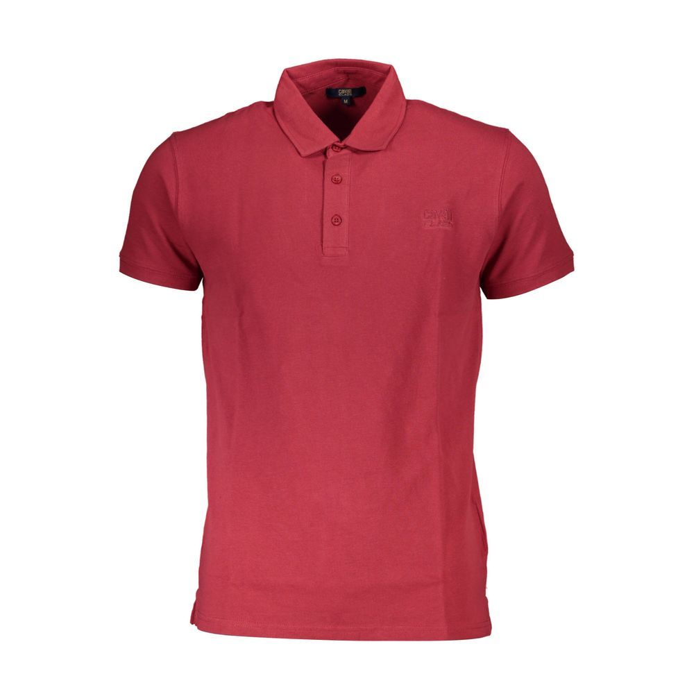 Cavalli Class Multicolor Cotton Polo Shirt | Regal Royce