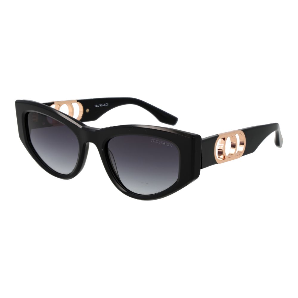 Trussardi Black Acetate Sunglasses | Regal Royce