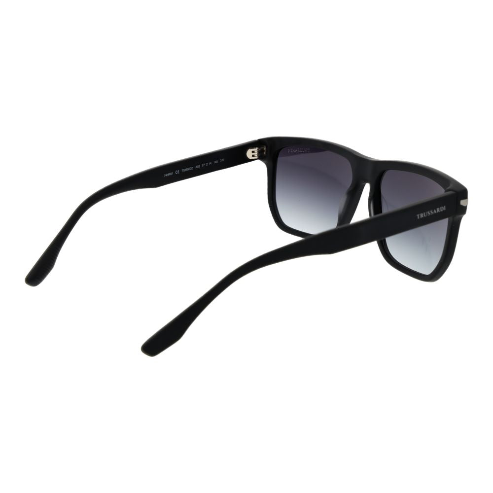 Trussardi Black Acetate Sunglasses | Regal Royce